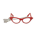 Jeweled Crystal Teardrop Fanci Frames Glasses